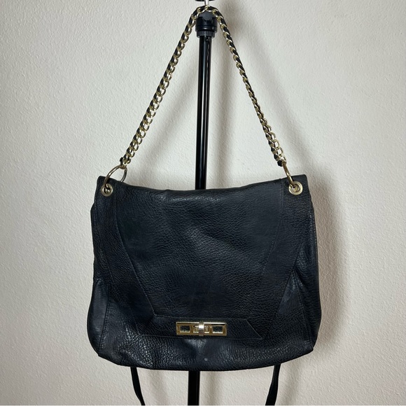 Olivia Joy New York Black Crossbody Bag with Shoulder Strap - Picture 2 of 16